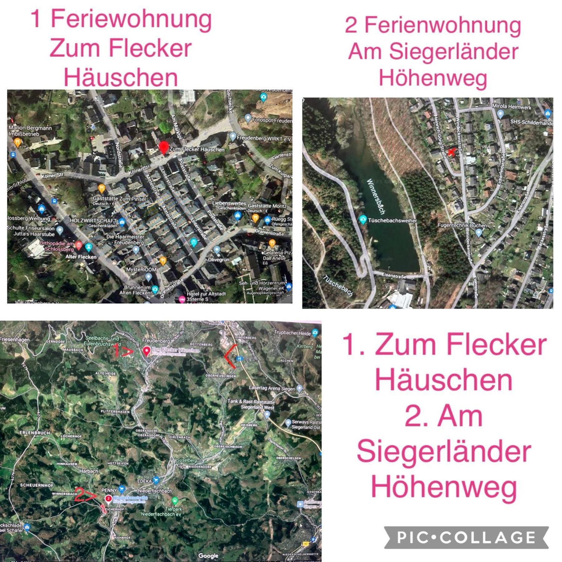 Ferienwohnung " Zum Flecker Haeuschen" In Der Altstadt Freudenberg Freudenberg  Exterior foto
